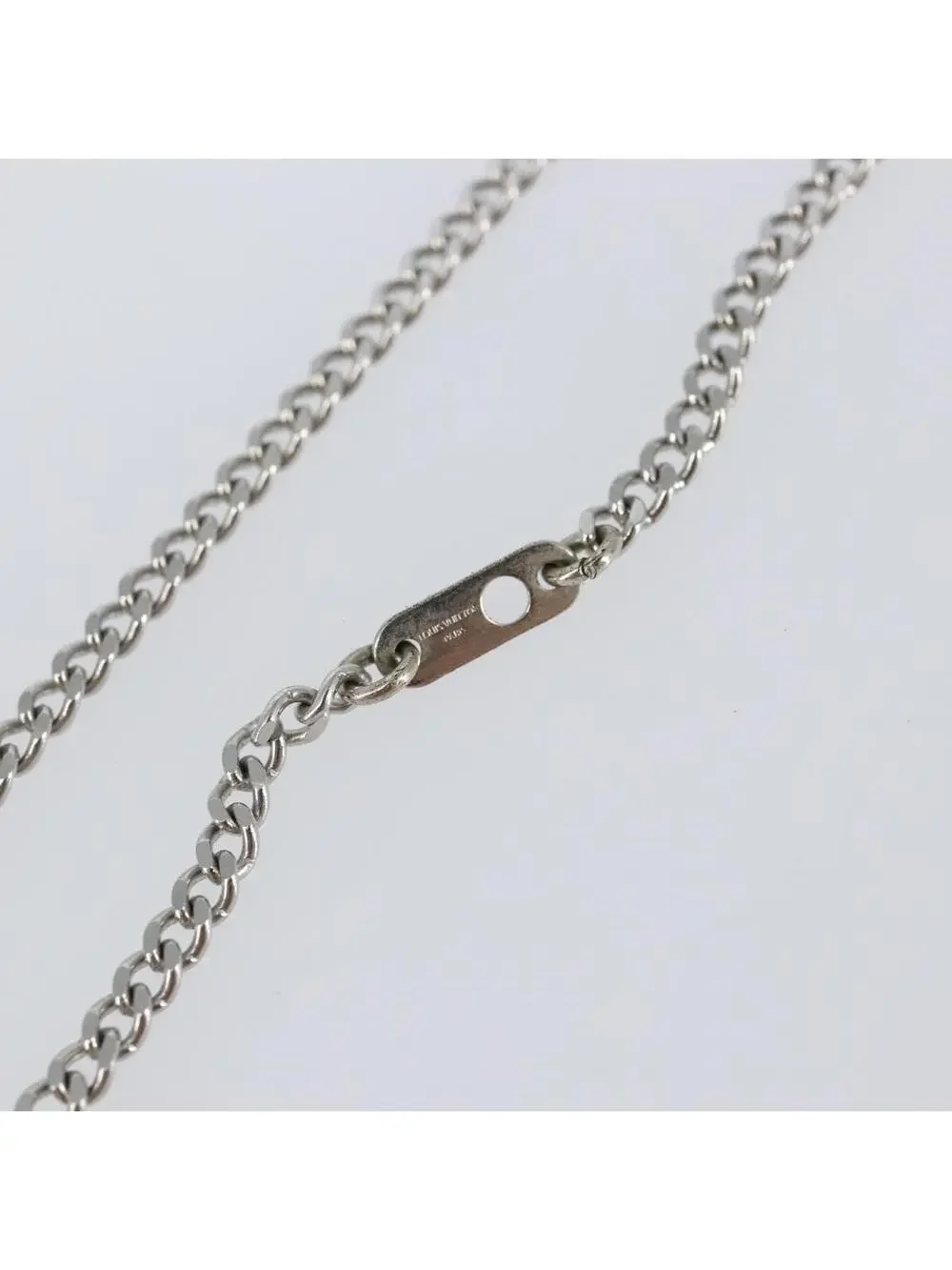 Louis Vuitton Row Necklace Metal Silver #344444L74B